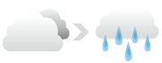 くもり のち 雨